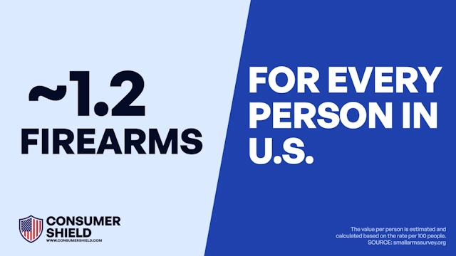 How Many Guns Per Person In America? (2024)